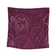 Im Only Woman Square Tapestry (small) by ConteMonfrey