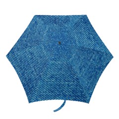Blue Denim  Mini Folding Umbrellas by ConteMonfrey