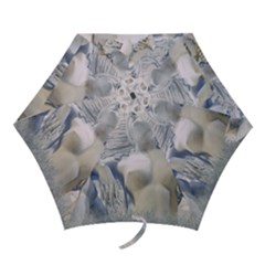 Three Graces Collage Artwork Mini Folding Umbrellas by dflcprintsclothing