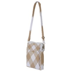 Clean Brown White Plaids Multi Function Travel Bag by ConteMonfrey