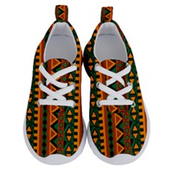 African Pattern Texture Running Shoes by Ravend