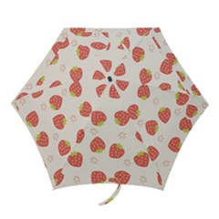 Strawberries Pattern Design Mini Folding Umbrellas by Wegoenart