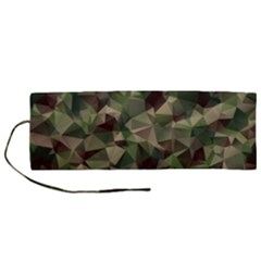 Abstract-vector-military-camouflage-background Roll Up Canvas Pencil Holder (m) by Wegoenart