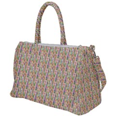 Water Color Pattern Duffel Travel Bag by designsbymallika