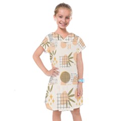 Abstract Art Kids  Drop Waist Dress by designsbymallika