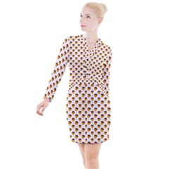 That`s Nuts   Button Long Sleeve Dress by ConteMonfrey