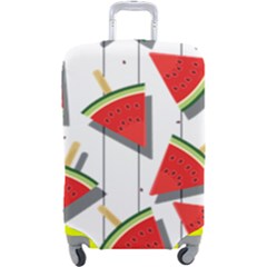 Watermelon Popsicle   Luggage Cover (large) by ConteMonfrey