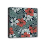 Seamless-floral-pattern-with-tropical-flowers Mini Canvas 4  x 4  (Stretched)