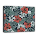 Seamless-floral-pattern-with-tropical-flowers Deluxe Canvas 20  x 16  (Stretched)