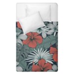 Seamless-floral-pattern-with-tropical-flowers Duvet Cover Double Side (Single Size)