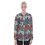 Seamless-floral-pattern-with-tropical-flowers Womens Long Sleeve Shirt