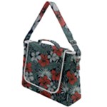Seamless-floral-pattern-with-tropical-flowers Box Up Messenger Bag