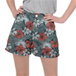Seamless-floral-pattern-with-tropical-flowers Ripstop Shorts