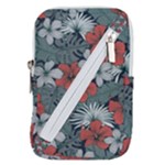 Seamless-floral-pattern-with-tropical-flowers Belt Pouch Bag (Small)