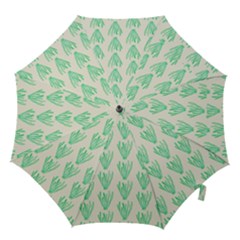 Watercolor Seaweed Hook Handle Umbrellas (small) by ConteMonfrey