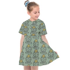 Cactus Green Kids  Sailor Dress by ConteMonfrey