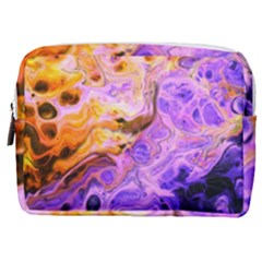 Conceptual Abstract Painting Acrylic Make Up Pouch (medium)