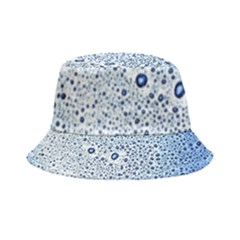 Drop Water Background Macro Splash Rain Drink Inside Out Bucket Hat by Wegoenart