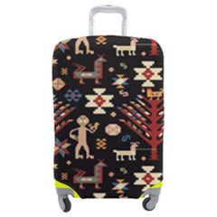 Carpet-symbols Luggage Cover (medium) by Gohar