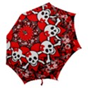 Skull Romance Hook Handle Umbrellas (Large) View2