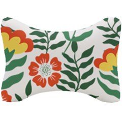 Painting Flower Leaves Forest Seat Head Rest Cushion