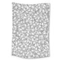 Bacterias Drawing Black And White Pattern Large Tapestry View1