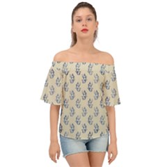 Mermaids Are Real Off Shoulder Short Sleeve Top by ConteMonfrey