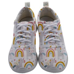 Unicorns, Hearts And Rainbows Mens Athletic Shoes by ConteMonfrey