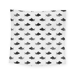 Cute Small Sharks   Square Tapestry (small) by ConteMonfrey