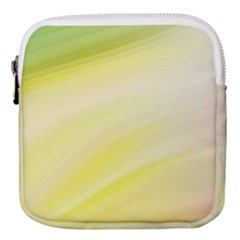 Gradient Green Yellow Mini Square Pouch by ConteMonfrey