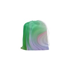 Gradient Green Blue Drawstring Pouch (xs) by ConteMonfrey