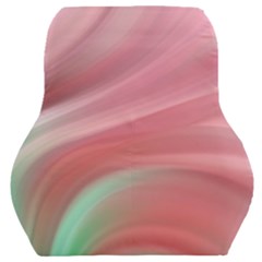 Gradient Pink Green Car Seat Back Cushion  by ConteMonfrey