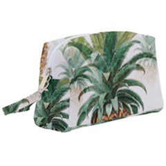 Pineapple Pattern Background Seamless Vintage Wristlet Pouch Bag (large) by Wegoenart