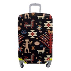 Carpet-symbols Luggage Cover (small) by Gohar