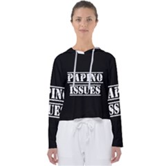 Papino Issues - Italian Humor Women s Slouchy Sweat by ConteMonfrey