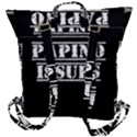 Papino Issues - Italian humor Buckle Up Backpack View3