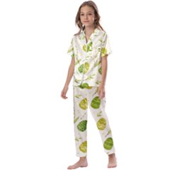 Easter Green Eggs  Kids  Satin Short Sleeve Pajamas Set by ConteMonfrey