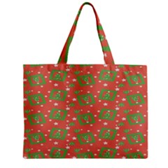 Christmas Textur 01 Zipper Mini Tote Bag by artworkshop