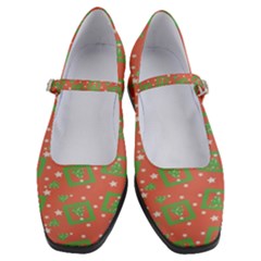 Christmas Textur 01 Women s Mary Jane Shoes by artworkshop