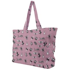 Insects Pattern Simple Shoulder Bag