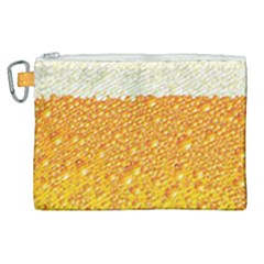 Bubble Beer Canvas Cosmetic Bag (xl) by artworkshop