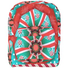 Christmas Kaleidoscope Full Print Backpack by artworkshop