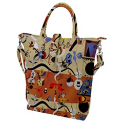 Carnival Of The Harlequin Art Buckle Top Tote Bag by danenraven