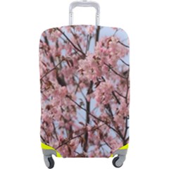Japanese Sakura Background Luggage Cover (large) by artworkshop