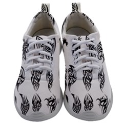 Tattoo Pattern Coin Purse Mens Athletic Shoes by artworkshop