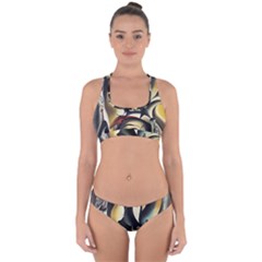 Model Of Picasso Cross Back Hipster Bikini Set by Sparkle