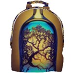 Flask Bottle Tree In A Bottle Perfume Design Mini Full Print Backpack