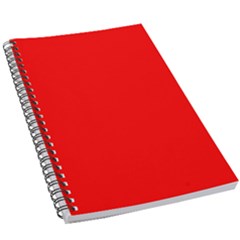 Color Red 5 5  X 8 5  Notebook by Kultjers