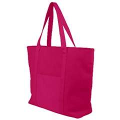 Color Ruby Zip Up Canvas Bag by Kultjers