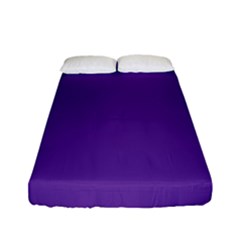 Color Rebecca Purple Fitted Sheet (full/ Double Size) by Kultjers